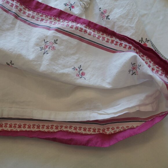 Janie and Jack Toddler Floral Dress 18–24 Months White Pink Ruffle Bow Cotton - Picture 5 of 6